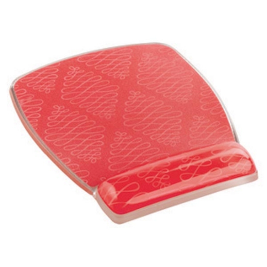 Picture of Mouse Pad MW-308CL Gel Wrist Rest Coral Red