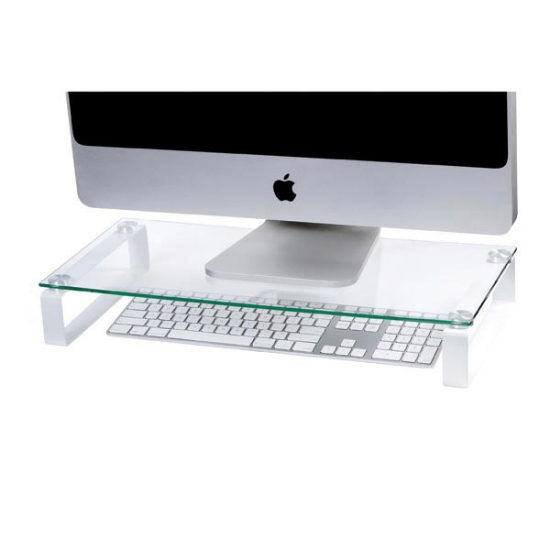 Picture of Esselte Monitor Stand 30051 Glass (Each)